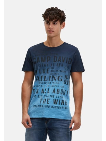 CAMP DAVID  T-Shirt 'Cabo Verde' in dunkelblau
