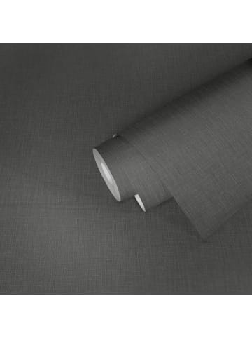 A.S. Création Tapete Rough Weave in Schiefergrau