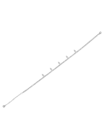 Adeliás Damen Anhänger – Herzanhänger aus Edelstahl in silber