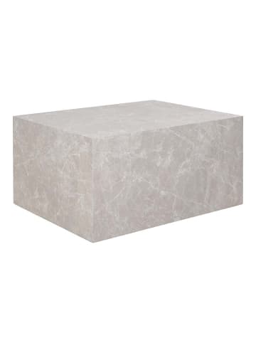 ebuy24 Couchtisch Prague Marmor 60 x 80 cm