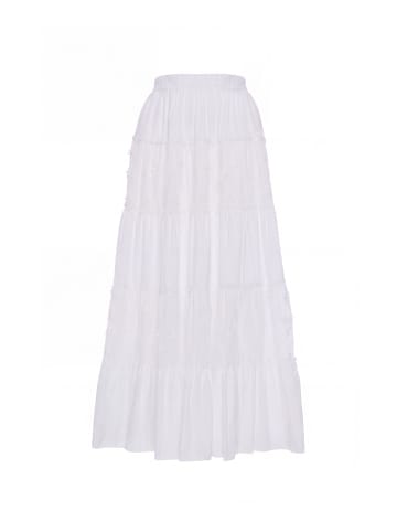 VIRITA Women Skirt in WHITE