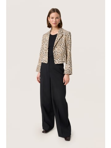 Soaked in Luxury Blazer SLShirley Relaxed fit in Leopard Print