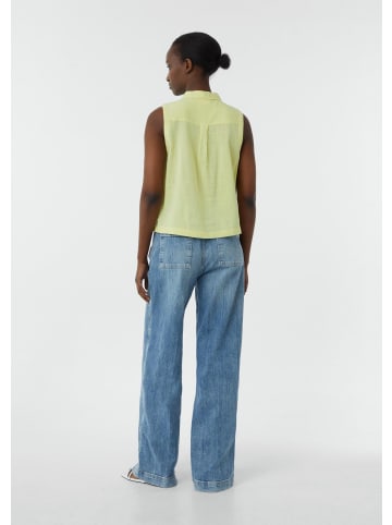 comma Bluse in 7015_limettengrün