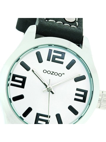 Oozoo Armbanduhr Oozoo JR schwarz mittel (ca. 34mm)