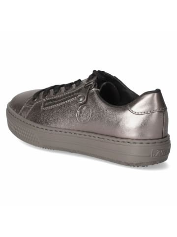 rieker Schnürhalbschuh in silber