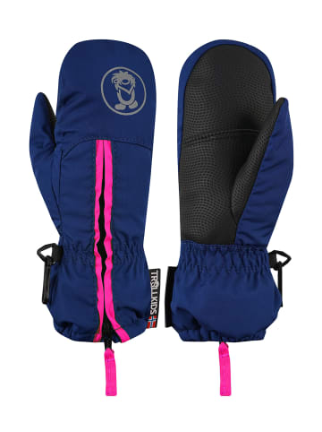 Trollkids Funktions-Fäustlinge Troll in navy/pink