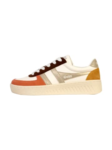 Gola Grandslam Quadrant Leder-Sneaker Weiß