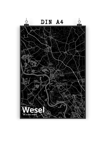 Mr. & Mrs. Panda Bild Wesel mit Spruch in Keine Angabe