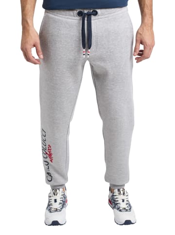 Carlo Colucci Sweathose De Polo in Grau Meliert