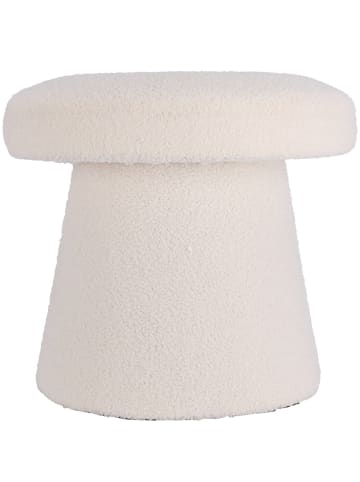 Home&Styling Collection Gepolsterter Hocker in weiß