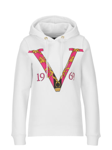 19V69 Italia by Versace Kapuzenpullover Franziska in White