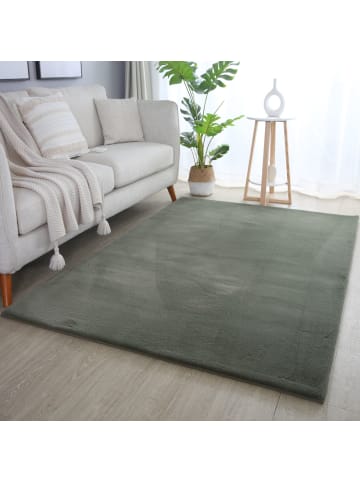 Teppich Boss Hochflor Teppich Pia in Grün