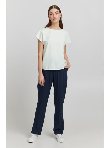 Oxmo Rundhalsshirt OXArnora in Weiß