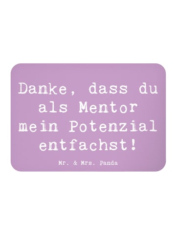 Mr. & Mrs. Panda magnet Spruch Mentor Potenzial mit Spruch in Lavendeltraum