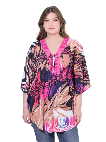 MIAMODA Bluse in hibiskuspink
