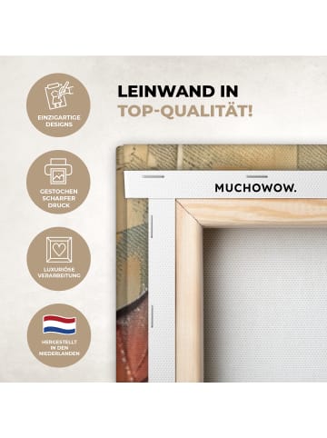 MuchoWow Leinwand bilder Herbstblätter (BxH)