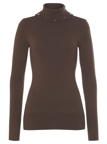 Melrose Rollkragenpullover in braun