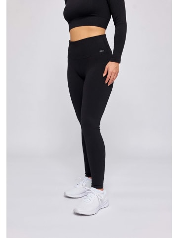 SNOCKS Gerippte Leggings Schwarz 1 Stück
