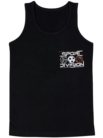 TupTam Kinder Jungen Unterhemd Ärmellos 5er Pack in schwarz/grau