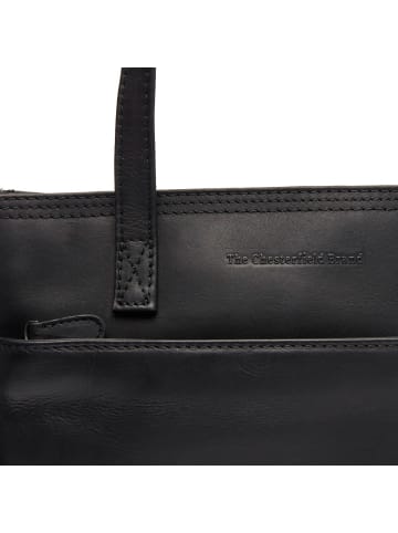 The Chesterfield Brand Estella Shopper Tasche Leder 30 cm in black