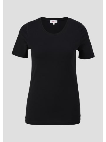 s.Oliver T-Shirt in 9999_schwarz