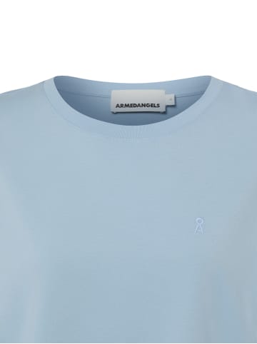 armedangels T-Shirt Idaara in hellblau