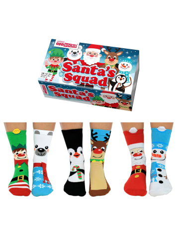 United Oddsocks Socken 3er Pack in Santa´s Squad