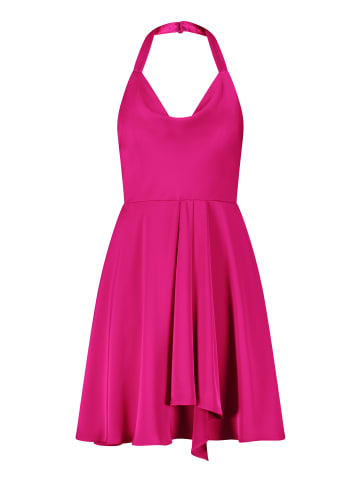 Vera Mont Cocktailkleid mit Wasserfallausschnitt in Classic Pink