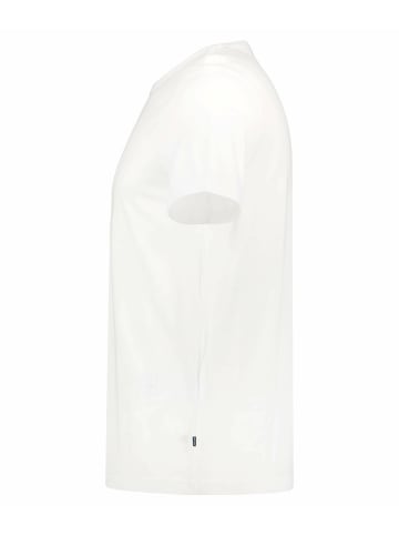 Maerz Muenchen Rundhals T-Shirt für Herren in weiß