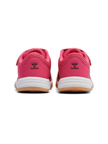 Hummel Klettverschluss Hallenschuh Multiplay Flex Innenbereich Kinder in FANDANGO PINK