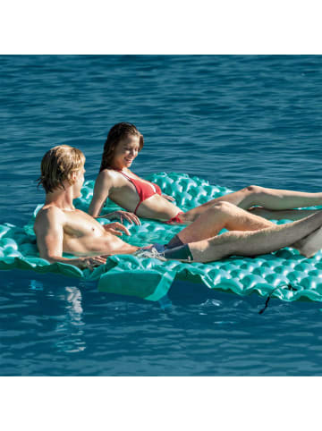 Intex Luftmatratze - Giant Floating Mat (290x213cm) in blau