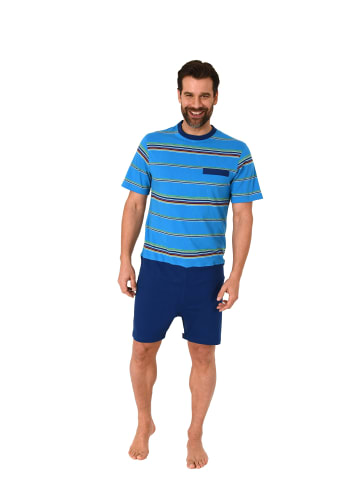 NORMANN Pflegeoverall kurzarm Reissverschluss - 60803 in hellblau