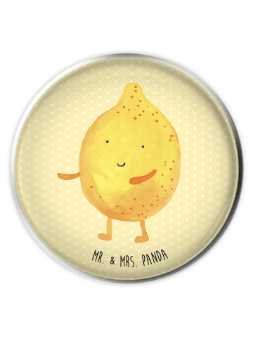 Mr. & Mrs. Panda Ablaufgarnitur Beste Freunde Zitrone ohne Spruch in Gelb Pastell