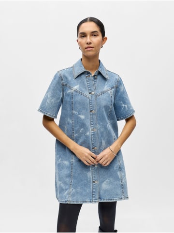 Object Jeanskleid in Light Blue Denim