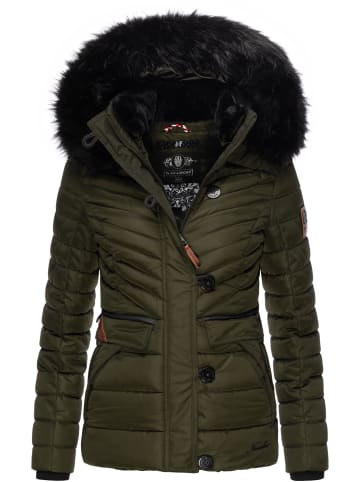 Navahoo Winterjacke Wisteriaa in Olive