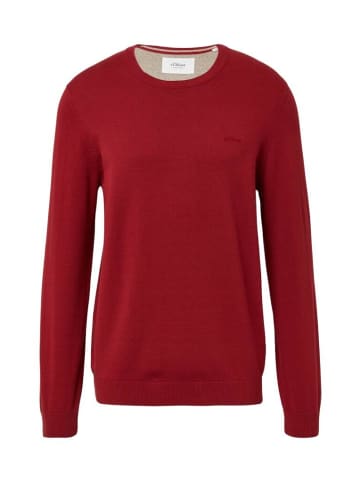 S.OLIVER RED LABEL Pullover in rot5