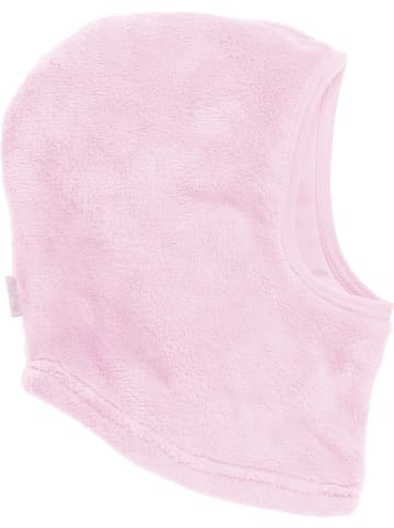 Playshoes Kinder Mütze "Kuschel-Fleece-Schlupfmütze" in Rosa