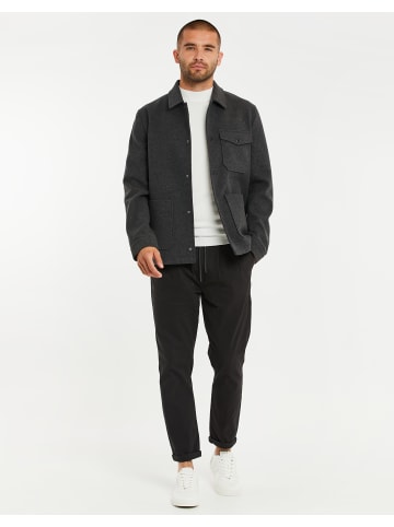 Threadbare Hemdjacke in Charcoal