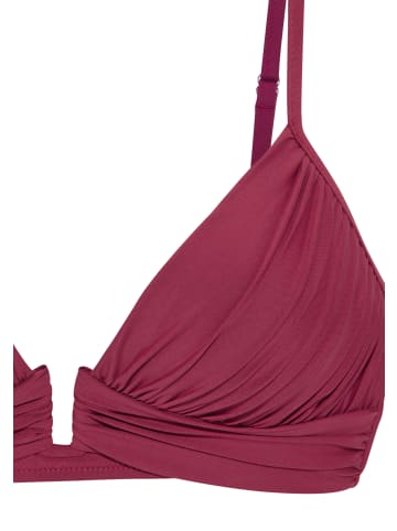 LASCANA Triangel-Bikini in bordeaux
