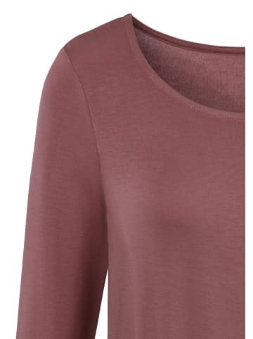 Vivance 3/4-Arm-Shirt in mauve