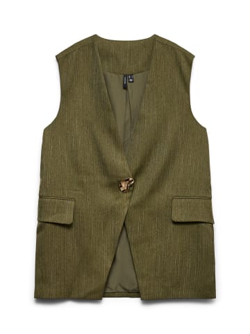 Vero Moda Weste in Dark Olive