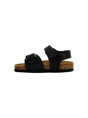 Plakton Parker Junior-Lederpantoletten Schwarz