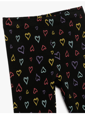 KOTON LEGGINGS in Schwarz Gemustert
