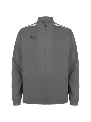 Puma Funktionsjacke TeamLIGA Sideline in grau / weiß