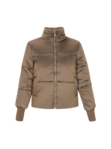 faina Women Jacket in brown bronze