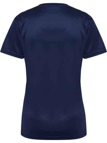 Hummel Hummel T-Shirt Hmlauthentic Multisport Damen Atmungsaktiv Feuchtigkeitsabsorbierenden in MARINE