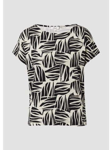 s.Oliver T-Shirt in 99A0_schwarz