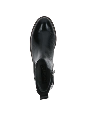 Caprice Chelsea Boot in BLACK NAPLAK