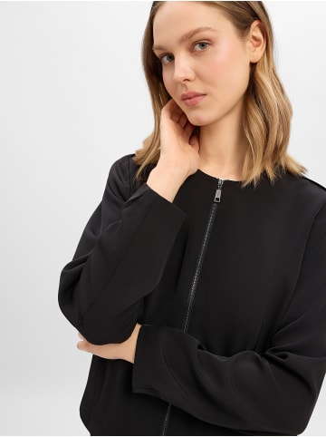 comma Blazer in schwarz