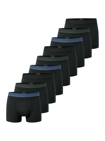 Schiesser Retro Short / Pant 95/5 Cotton in Schwarz